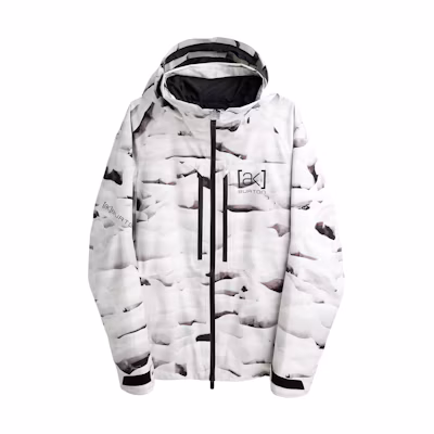 BURTON AK SWASH GTX Waterproof Windproof Breathable Snowboard Jacket White 10001108963