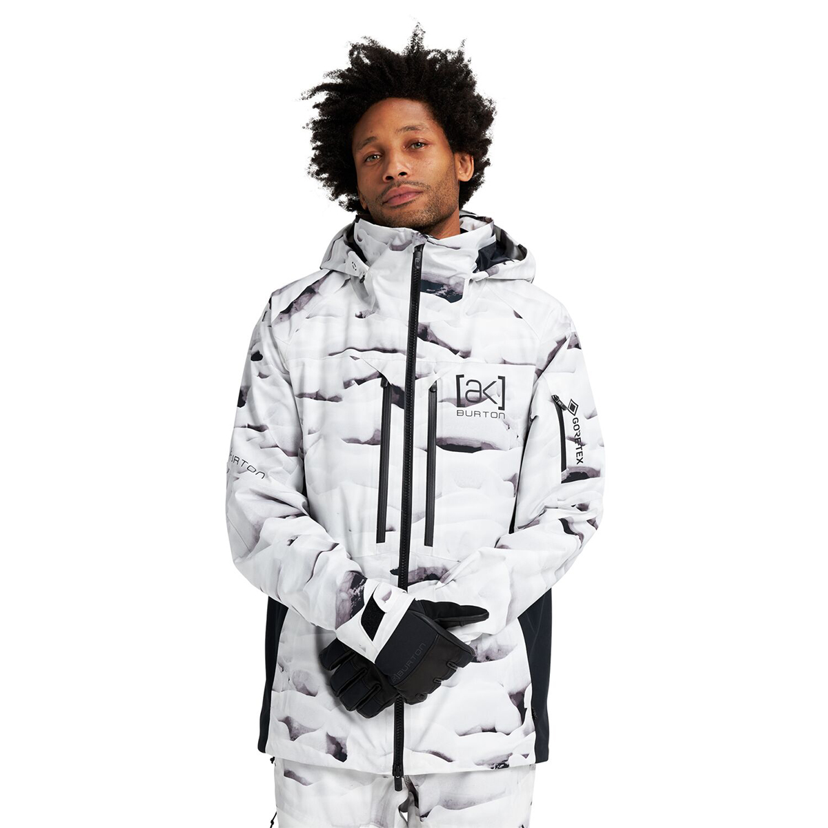 Shop BURTON AK SWASH Gore-Tex Waterproof Windproof Breathable  Snowboard Jacket White 10001108963