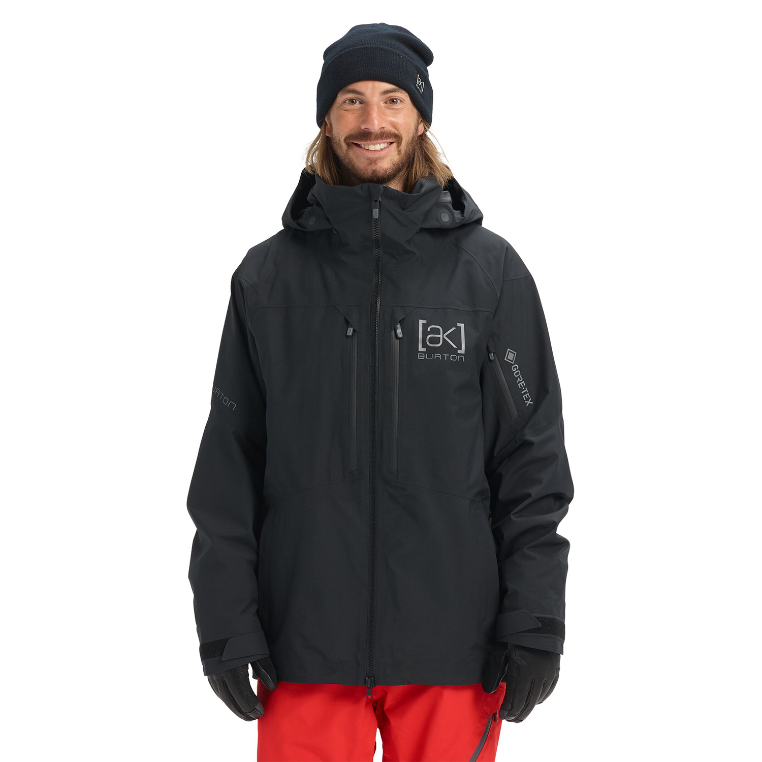 Shop BURTON AK SWASH 防水透氣滑雪外套 黑色 10001106001