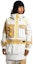 Shop Burton Analog AG Fader 20th Anniversary Waterproof Snowboard Jacket White/Khaki 22549100020