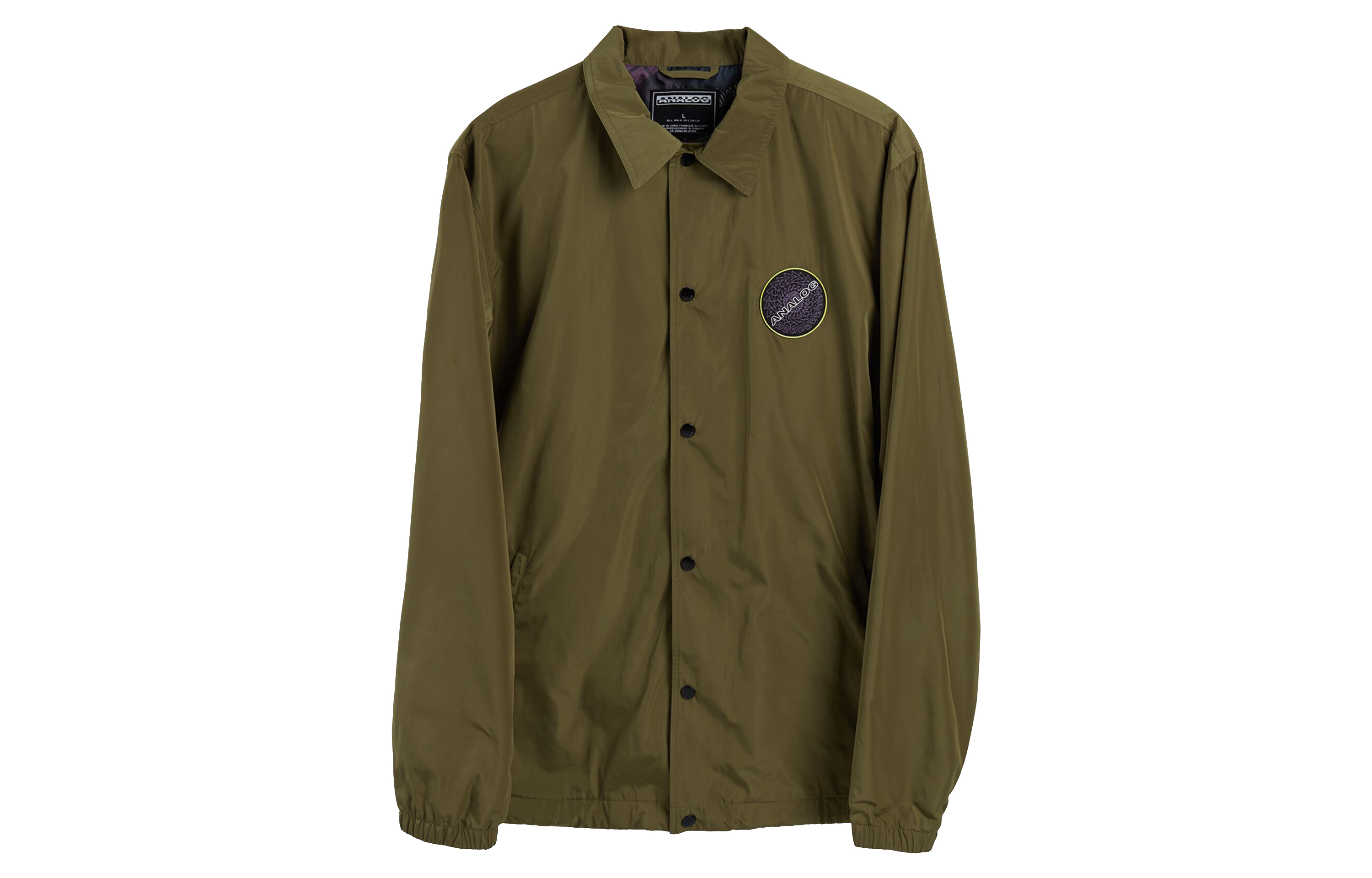 Burton ANALOG AG Series Sparkwave Waterproof Warm Coach Jacket Olive Green 20621102300