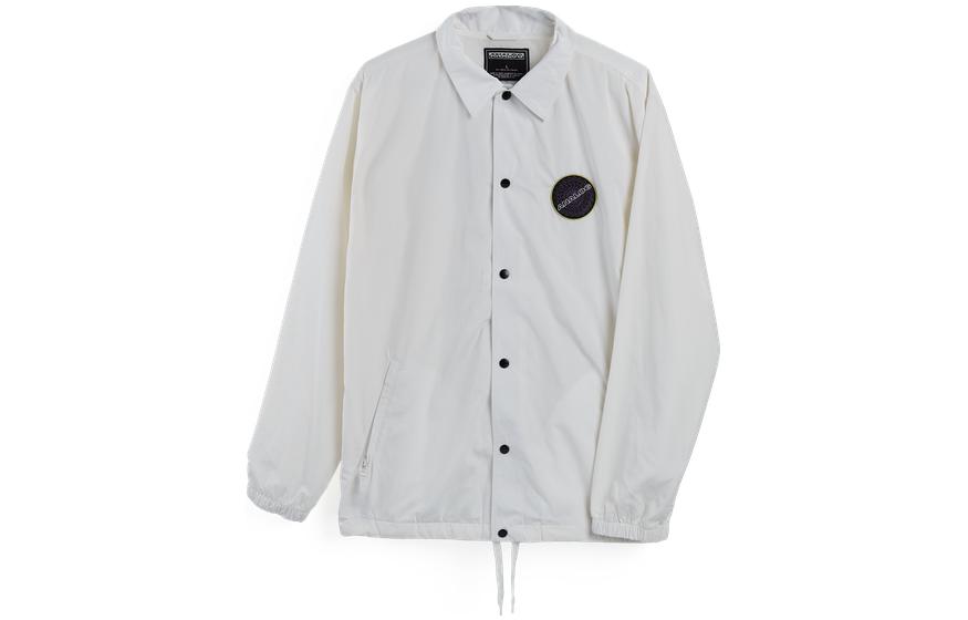 Burton ANALOG AG Sparkwave Waterproof Warm Printed Coach Jacket White Mens 20621102100