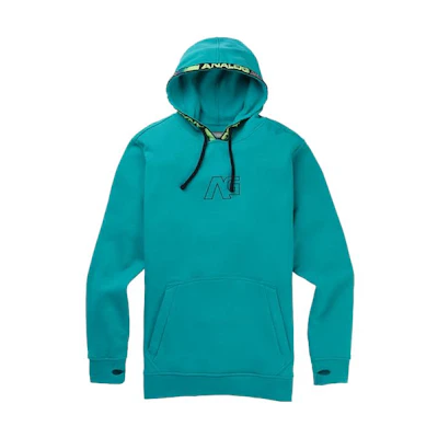 Burton ANALOG CRUX Logo Print Unisex Sweatshirt Blue 20577101400