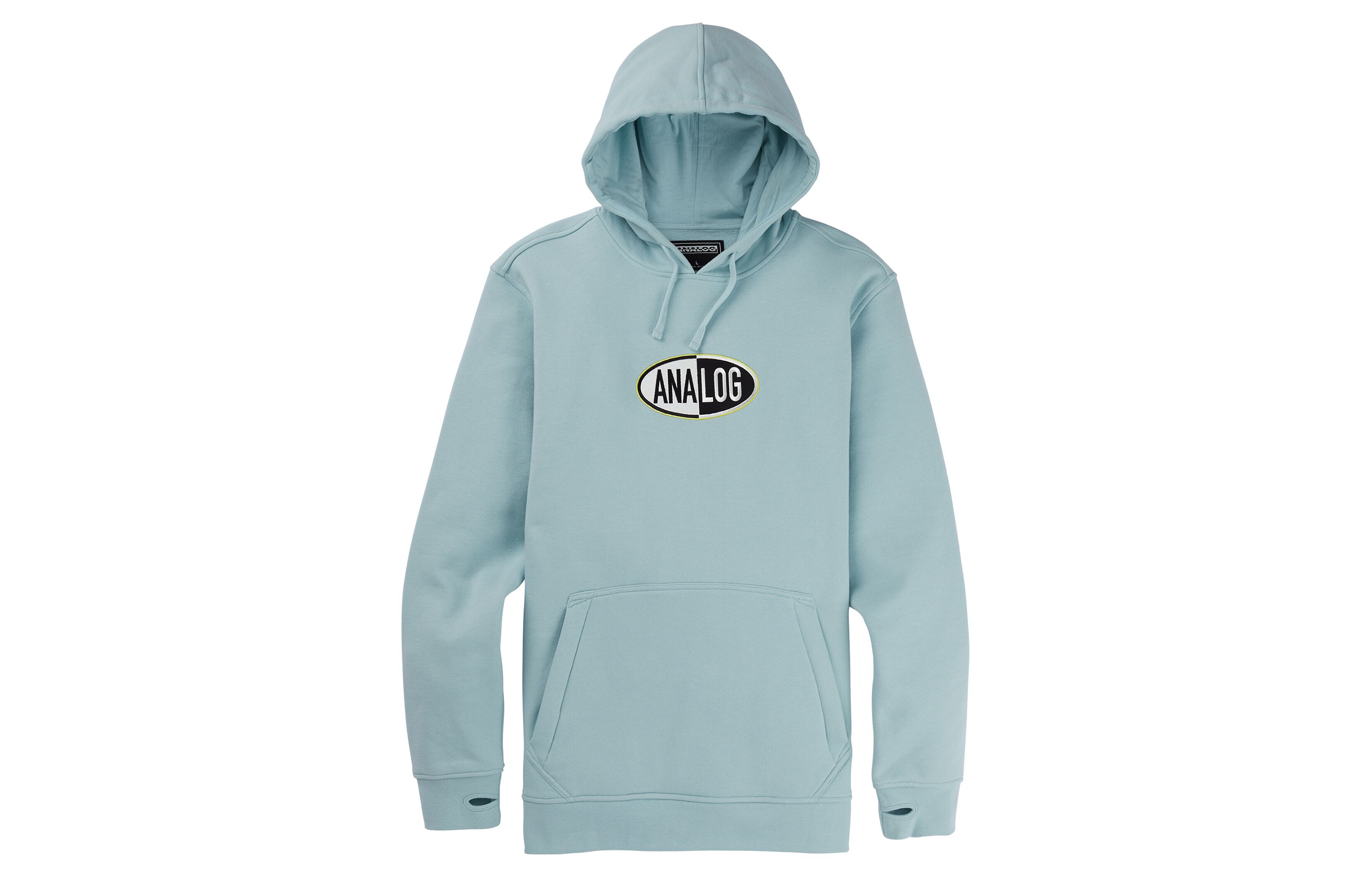 Burton ANALOG CRUX Water-Resistant Fleece Hoodie Men’s Light Blue 20577102400