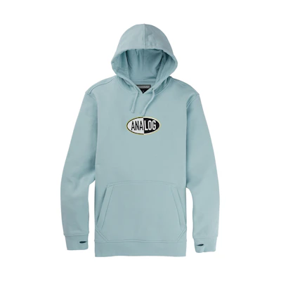Burton ANALOG CRUX Water-Resistant Fleece Hoodie Men’s Light Blue 20577102400