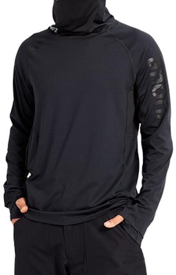 BURTON ANON Layerak Black Slim Fit Minimalist Pullover Sweater 22939100001 Lookbook BURTON ANON Layerak Black Slim Fit Minimalist Pullover Sweater 22939100001