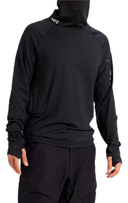 BURTON ANON Layerak Black Slim Fit Minimalist Pullover Sweater 22939100001 Shop BURTON ANON Layerak Black Slim Fit Minimalist Pullover Sweater 22939100001