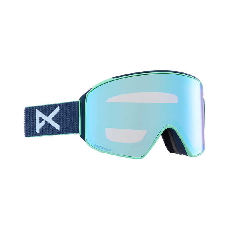 Lookbook BURTON ANON M4 亞洲版防霧磁吸滑雪護目鏡男用-可配戴安全帽。 203401