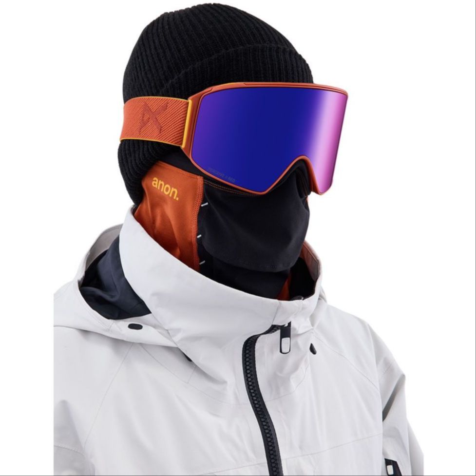 Shop BURTON ANON M4 亞洲版防霧滑雪護目鏡 全天候磁吸配戴款式 203401--20340103400