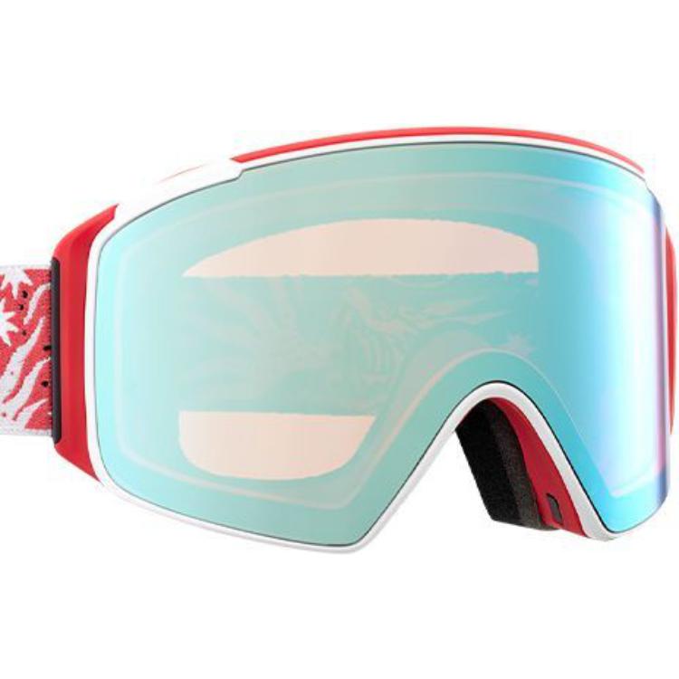 Details for BURTON ANON M4S Asian Fit Anti-Fog Magnetic Blue Ski Goggles for All Conditions. 23574101600