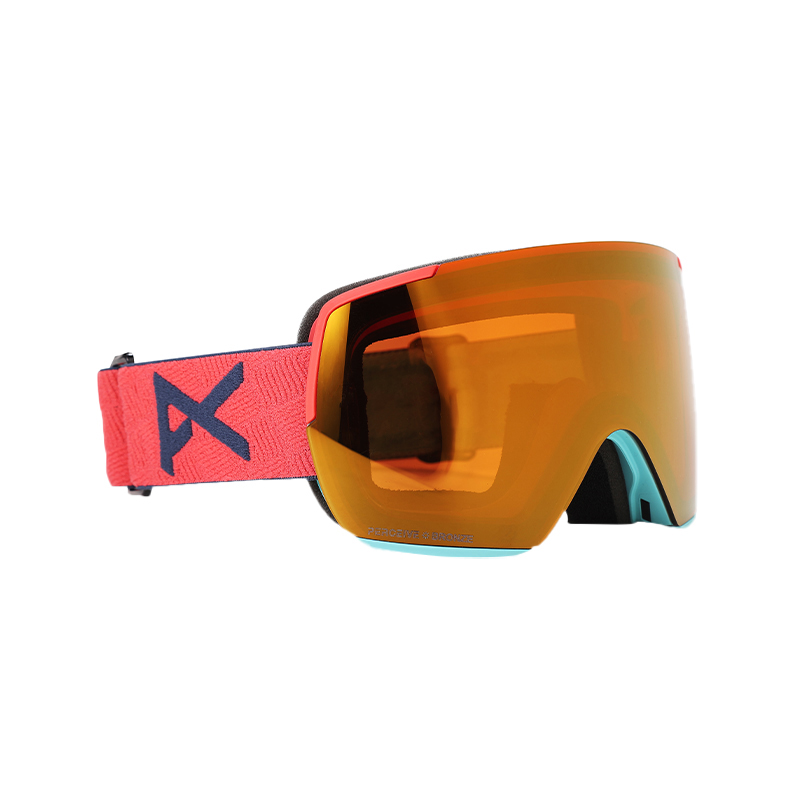 Order BURTON ANON M5S Anti-Fog Magnetic Ski Goggles Red Brown Unisex All-Weather. 23945100600