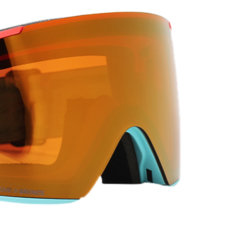 Details for BURTON ANON M5S Anti-Fog Magnetic Ski Goggles Red Brown Unisex All-Weather. 23945100600