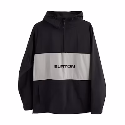 Burton ANTIUP Anorak Colorblock Pullover Jacket Men’s Black 21607100001
