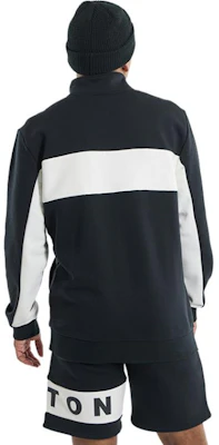 Sudadera Burton Negra Media Cremallera con Diseño de Letras Impreso. 21767102001 Shop Sudadera Burton Negra Media Cremallera con Diseño de Letras Impreso. 21767102001