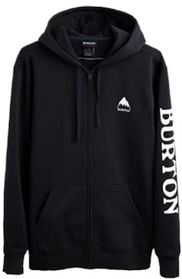 Burton 黑色連帽外套,帶Logo,戶外休閒運動拉鍊設計 21381102001 Buy Burton 黑色連帽外套,帶Logo,戶外休閒運動拉鍊設計 21381102001