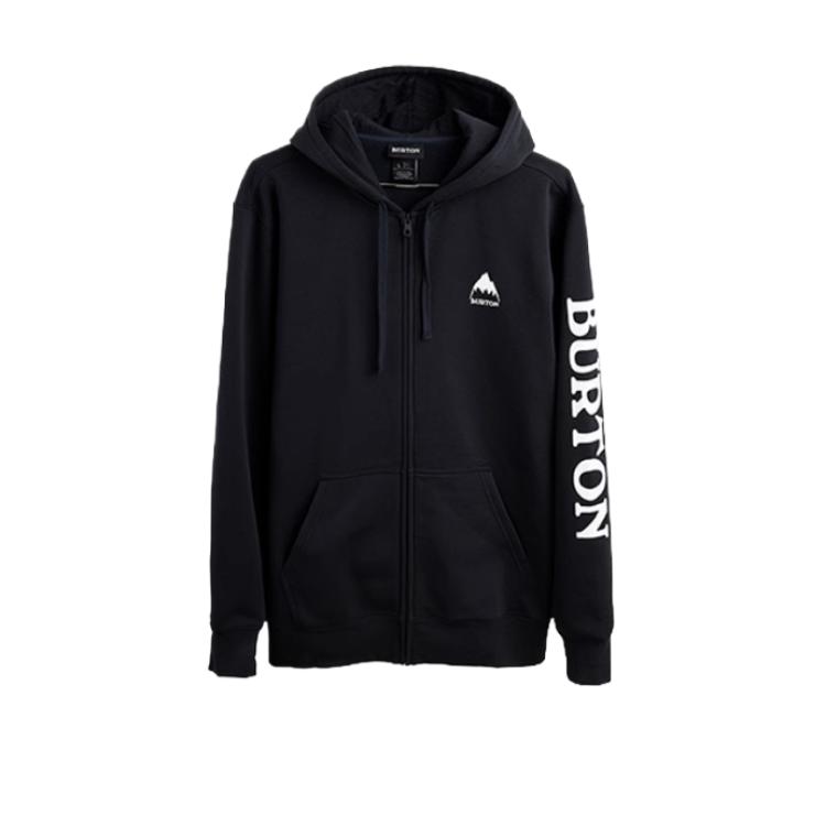 Order Burton 黑色連帽外套，帶Logo，戶外休閒運動拉鍊設計 21381102001