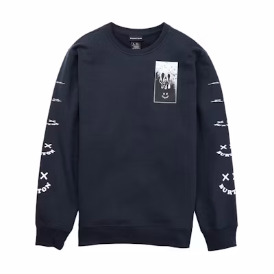 Burton Black Pullover Sweatshirt - Comfortable & Breathable 238671