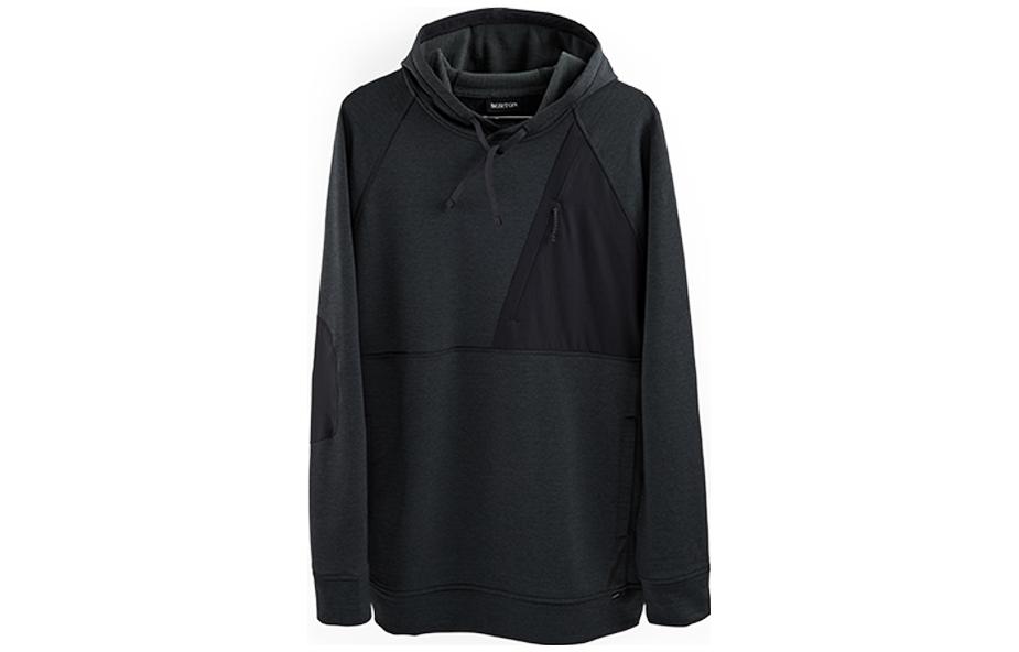 Burton Black Solid Color Pullover Hoodie 22713100001