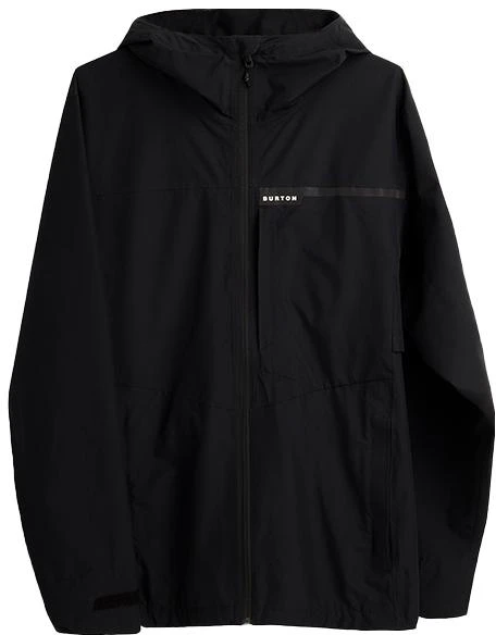 burton-black-solid-color-zip-up-hoodie-jacket-23244100001