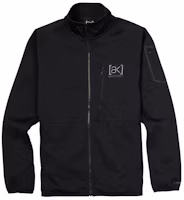 Order Burton 黑色雙色高領拉鍊外套 21736101001