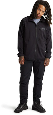 Jaket Zip-Up Burton Hitam Dua-Tona dengan Kolar Tinggi 21736101001 Lookbook Jaket Zip-Up Burton Hitam Dua-Tona dengan Kolar Tinggi 21736101001