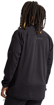 Jaket Zip-Up Burton Hitam Dua-Tona dengan Kolar Tinggi 21736101001 Shop Jaket Zip-Up Burton Hitam Dua-Tona dengan Kolar Tinggi 21736101001