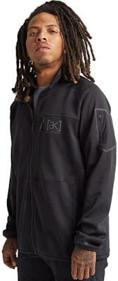 Jaket Zip-Up Burton Hitam Dua-Tona dengan Kolar Tinggi 21736101001 Purchase Jaket Zip-Up Burton Hitam Dua-Tona dengan Kolar Tinggi 21736101001