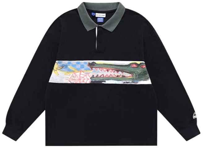 burton-blossom-retro-hand-drawn-graphic-pullover-sweatshirt-unisex-black-99954199001