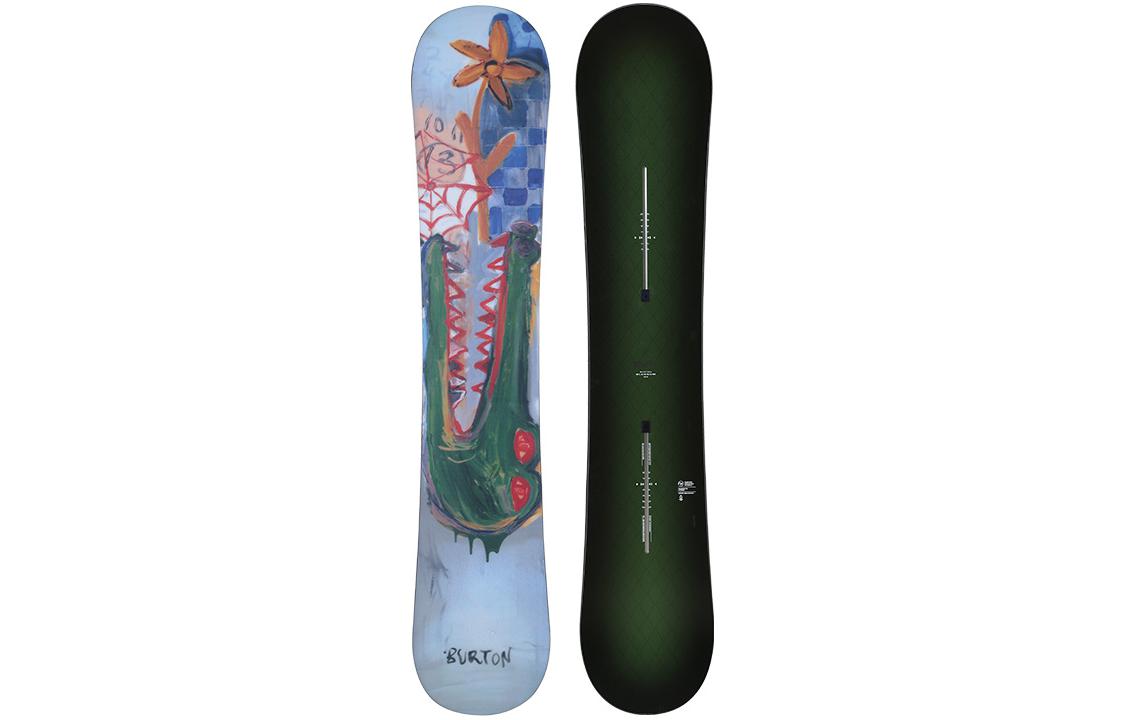 BURTON BLOSSOM Snowboard - Graffiti Design, All-Mountain & Park Freestyle Board. 229431
