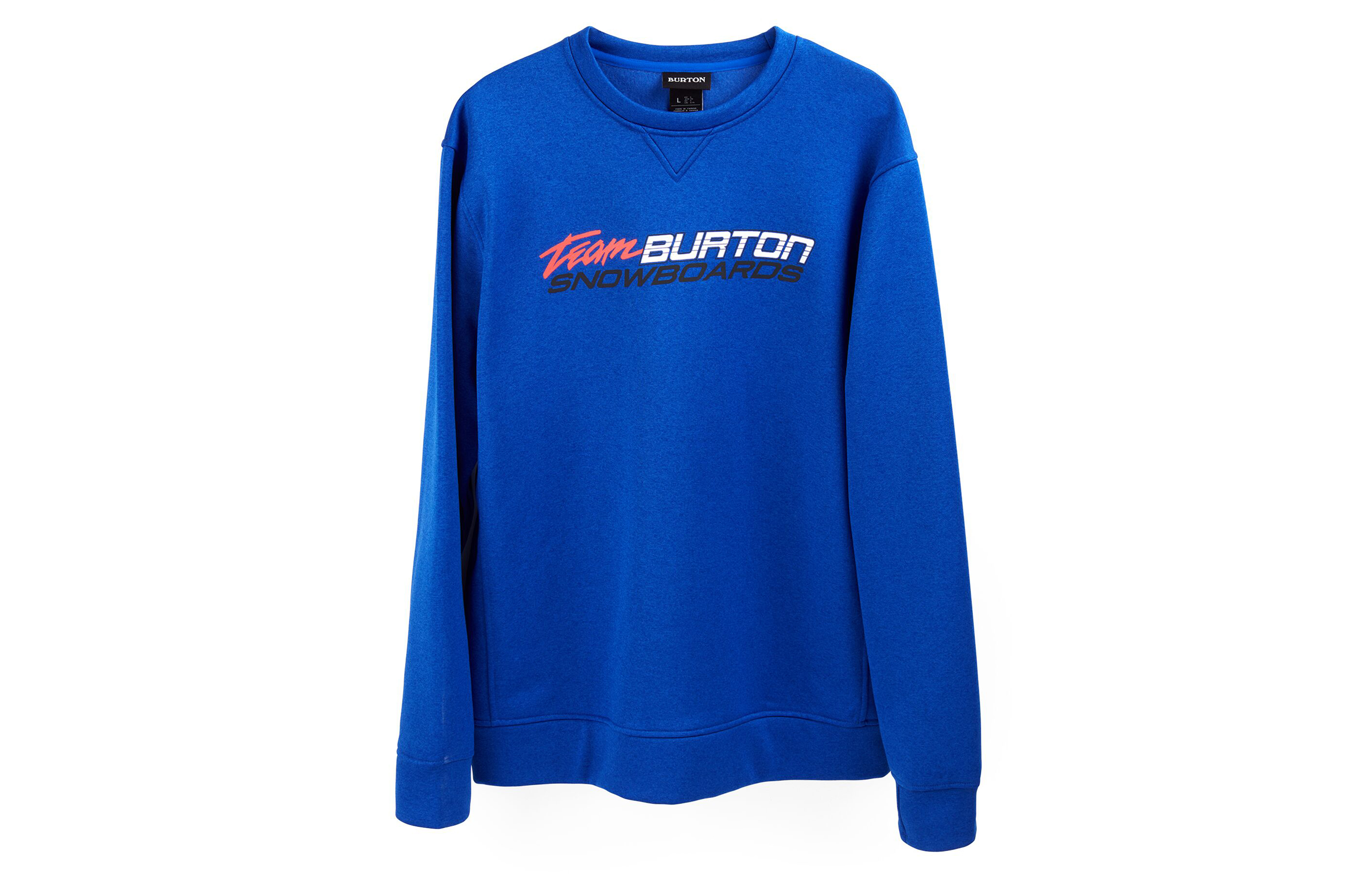 Burton Blue Crewneck Sweatshirt with Letter Print 17353110402