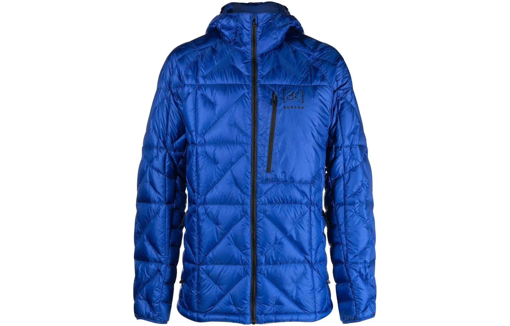 Burton Blue Hooded Zip-Up Jacket with Long Sleeves 23467100400