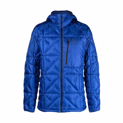 Burton Blue Hooded Zip-Up Jacket with Long Sleeves 23467100400