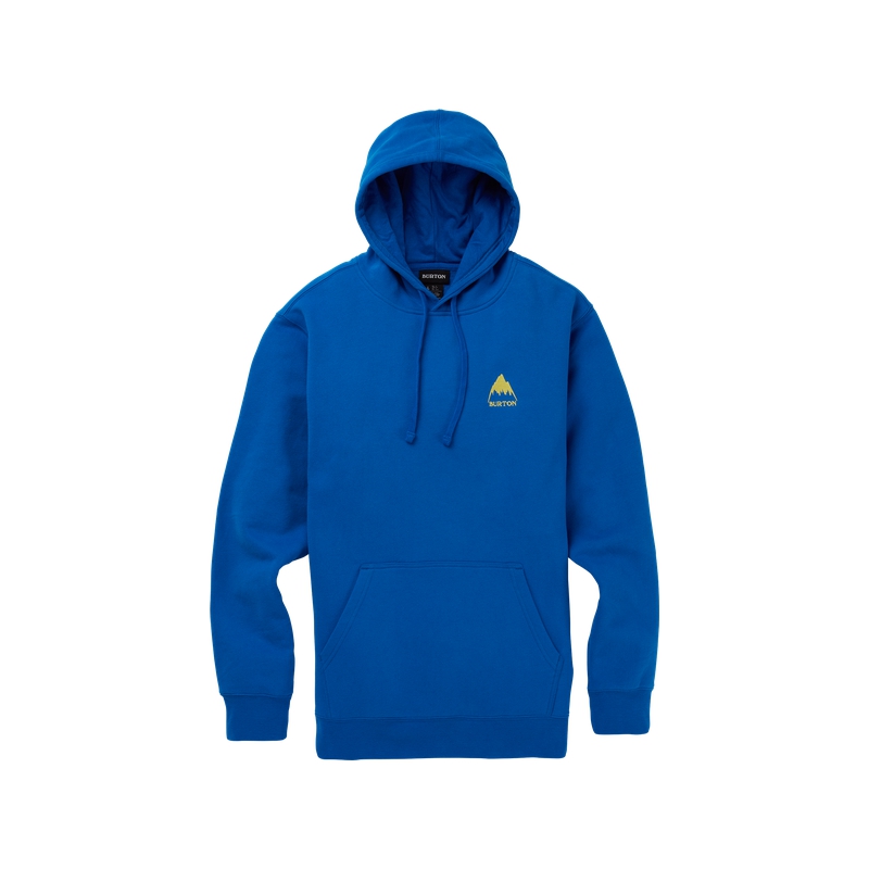 Burton Blue Solid Color Casual Comfortable Hoodie 20389104400