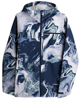 Burton Blue Tie-Dye Zip Hoodie Jacket 23244100960 Burton Blue Tie-Dye Zip Hoodie Jacket 23244100960