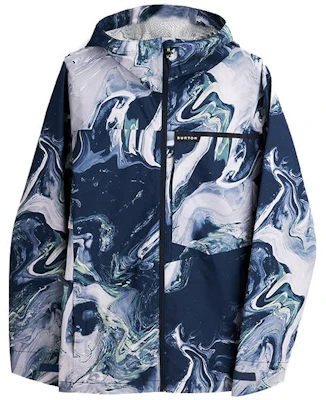 Burton Blue Tie-Dye Zip Hoodie Jacket 23244100960 Buy Burton Blue Tie-Dye Zip Hoodie Jacket 23244100960