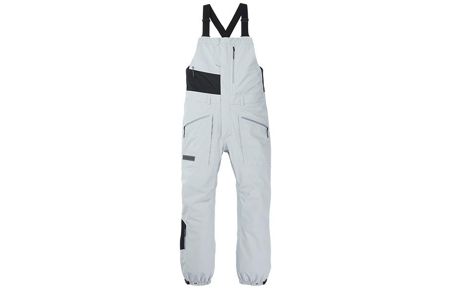 Order BURTON Carbonate GORE-TEX 3L  Snowboard Bib Pants Gray Multi-Pocket Design 23433100020