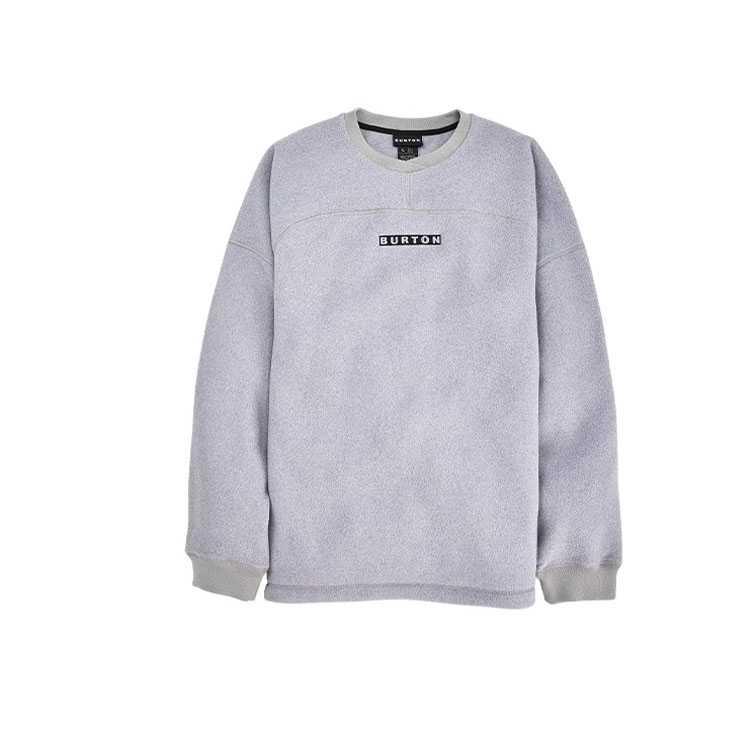 BURTON Classic Crewneck Sweatshirt Unisex Warm and Comfortable - Gray. 23833100020