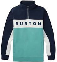 Burton Colorblock Logo Print Sweatshirt Black/Green 21767100400 Burton Colorblock Logo Print Sweatshirt Black/Green 21767100400