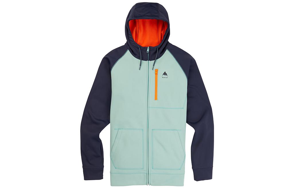 Burton Colorblock Zip Hoodie - Blue 16538109400
