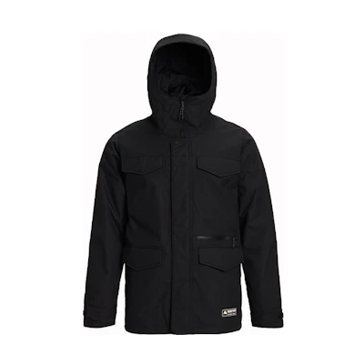 BURTON Covert DRYRIDE Waterproof Windproof Breathable Ski Jacket Black 13065105002