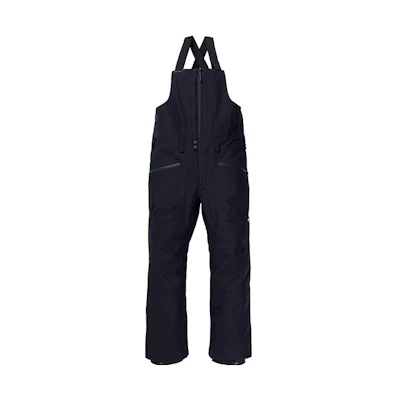 Burton Covert Reserve GTX Waterproof Insulated Snowboard Bib Pants Black Men 20554102001