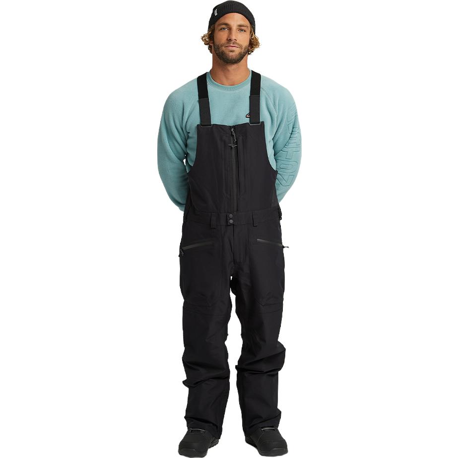 Lookbook Burton Covert Reserve Gore-Tex Waterproof Insulated Snowboard Bib Pants Black Men 20554102001