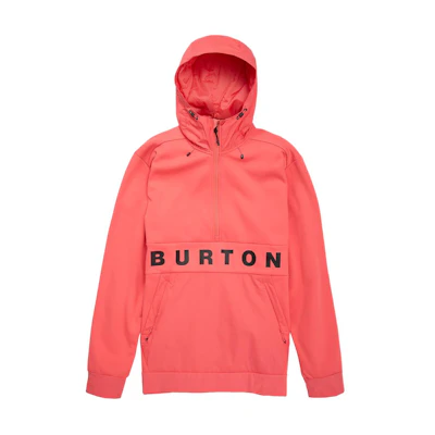 Burton Crown Letter Print Outdoor Casual Sports Jacket Orange 217401