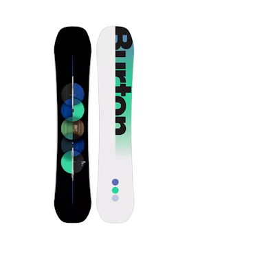 BURTON Custom CAMBER Snowboard - High Flex & Responsive All-Terrain Board. 106881