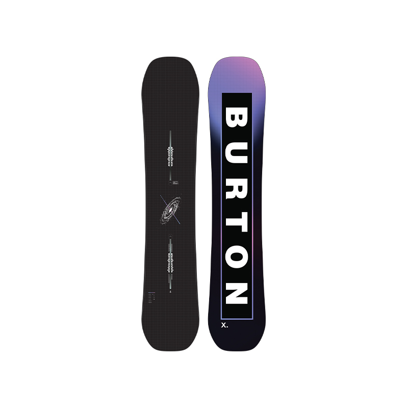 BURTON CUSTOM X  Snowboard - Advanced Twin Flex, Sintered Base. 106891-A
