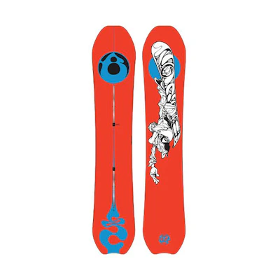 Burton Deep Thinker Snowboard - Lightweight, Stable, Easy-turn Freestyle Board. 172001-A