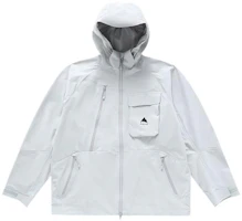 Burton DRYRIDE White 3L Waterproof Windproof Breathable Jacket 99999199103 Burton DRYRIDE White 3L Waterproof Windproof Breathable Jacket 99999199103
