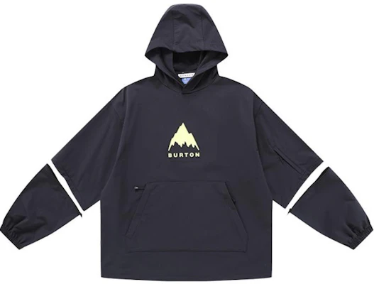 Burton DWR Dome連帽衫 男女通用 黑色長袖 字母印花 87256499001 Buy Burton DWR Dome連帽衫 男女通用 黑色長袖 字母印花 87256499001