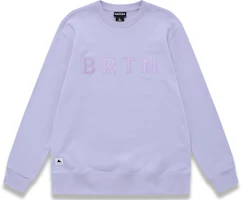 Burton Embroidered Logo Crewneck Sweatshirt Lavender Purple Unisex 33301999445 Burton Embroidered Logo Crewneck Sweatshirt Lavender Purple Unisex 33301999445