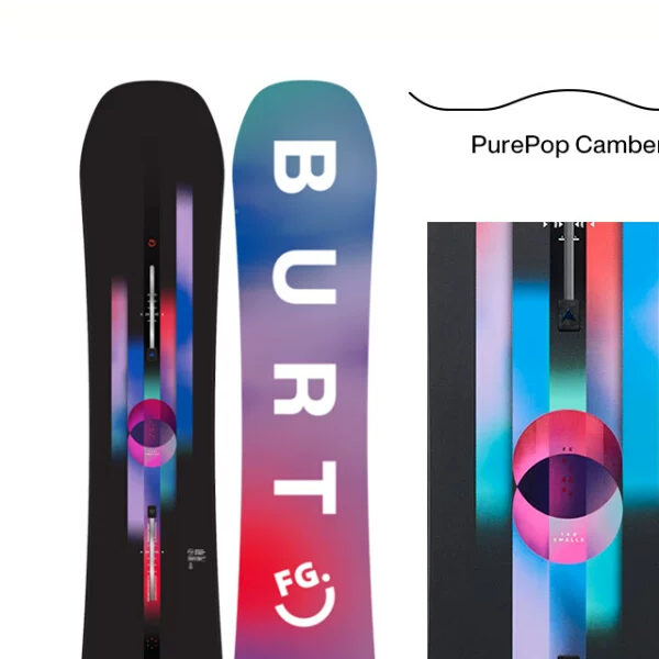 BURTON Feel Good Hybrid Camber Kids Snowboard - Flexible, Responsive, Balanced. 201961+【】 圖 3